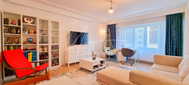 Calea Calarasilor, ap. decomandat 3 cam. renovat, partial mobilat si utilat.